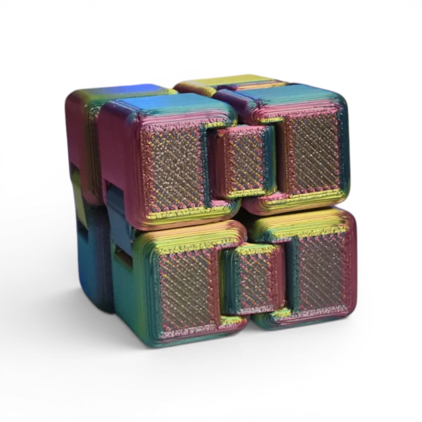 Focus Cube - Stress Reliever Desk Figurine - Sensory