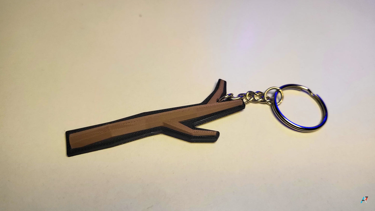 Gorilla Tag - Mod Stick Keychain Cosmetic - Fan Art