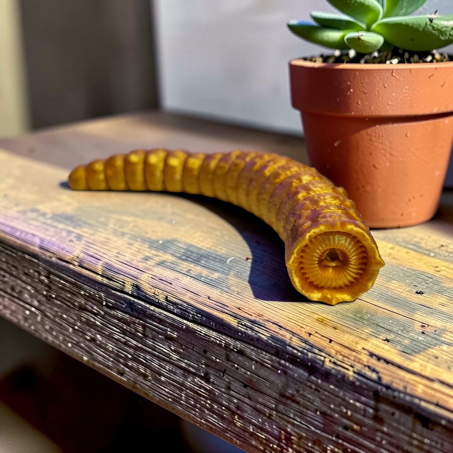 Articulated Sandworm - 3D Flexible Figure