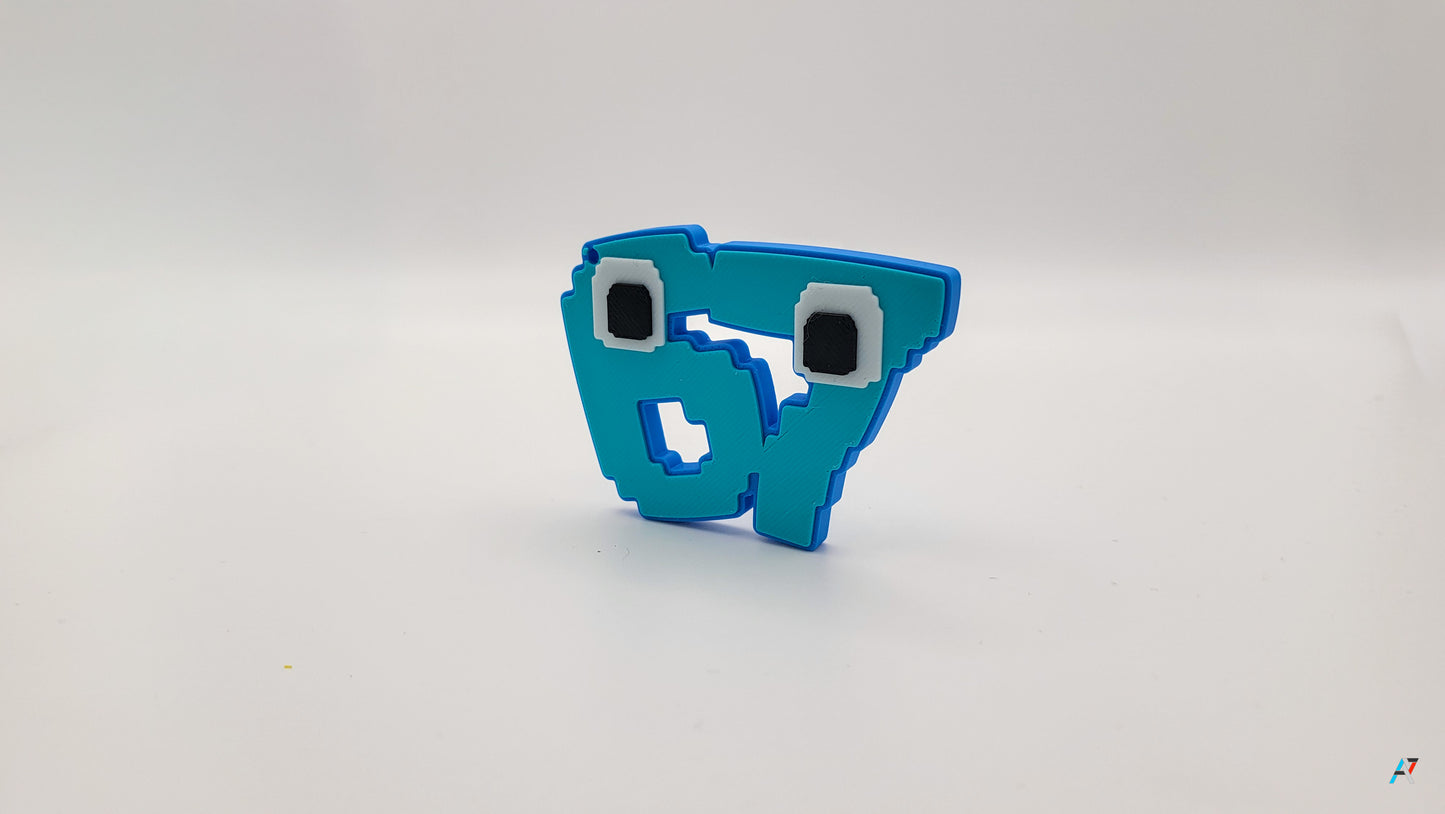 67 Brain Rot KeyRing- Meme Figurine - Fan Art