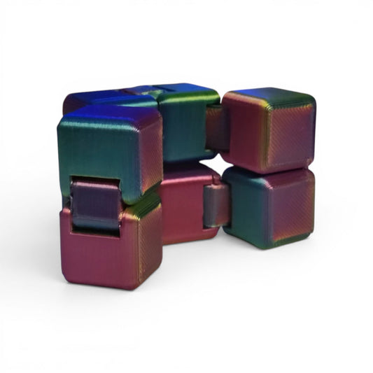 Focus Cube - Stress Reliever Desk Figurine - Sensory