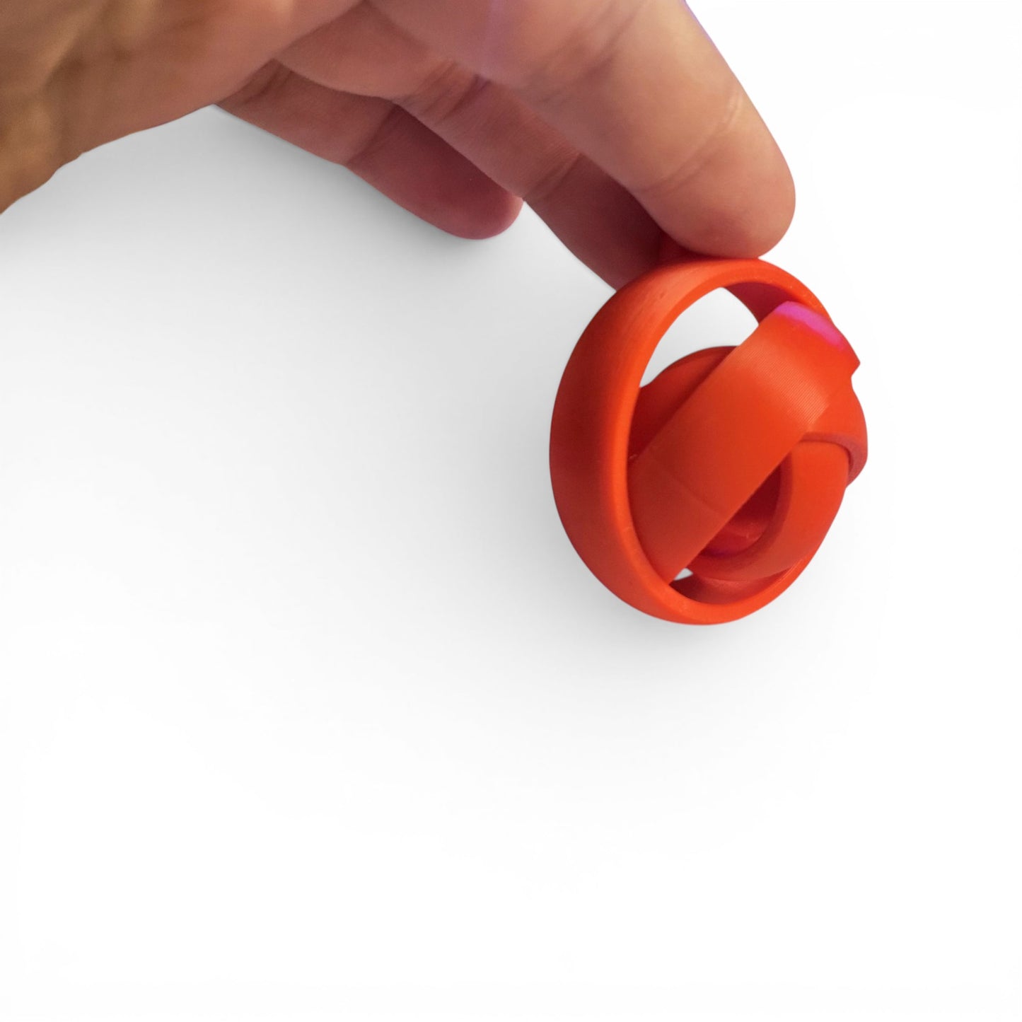 Gyro Keyring Cloud Sensory ASMR Desk Figurine - Stress Relieving  - Gyro Keychain