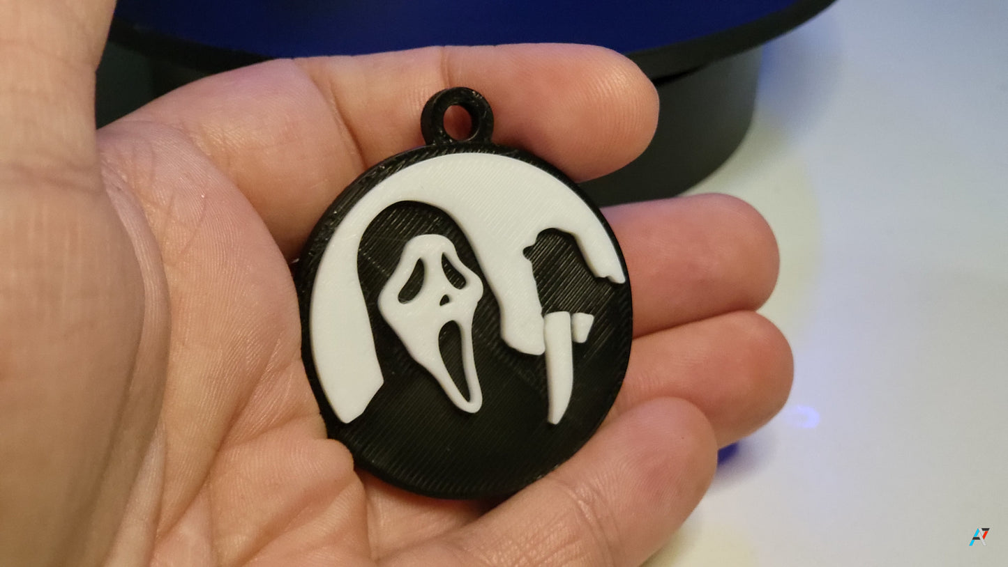 Scream Horror Keychains