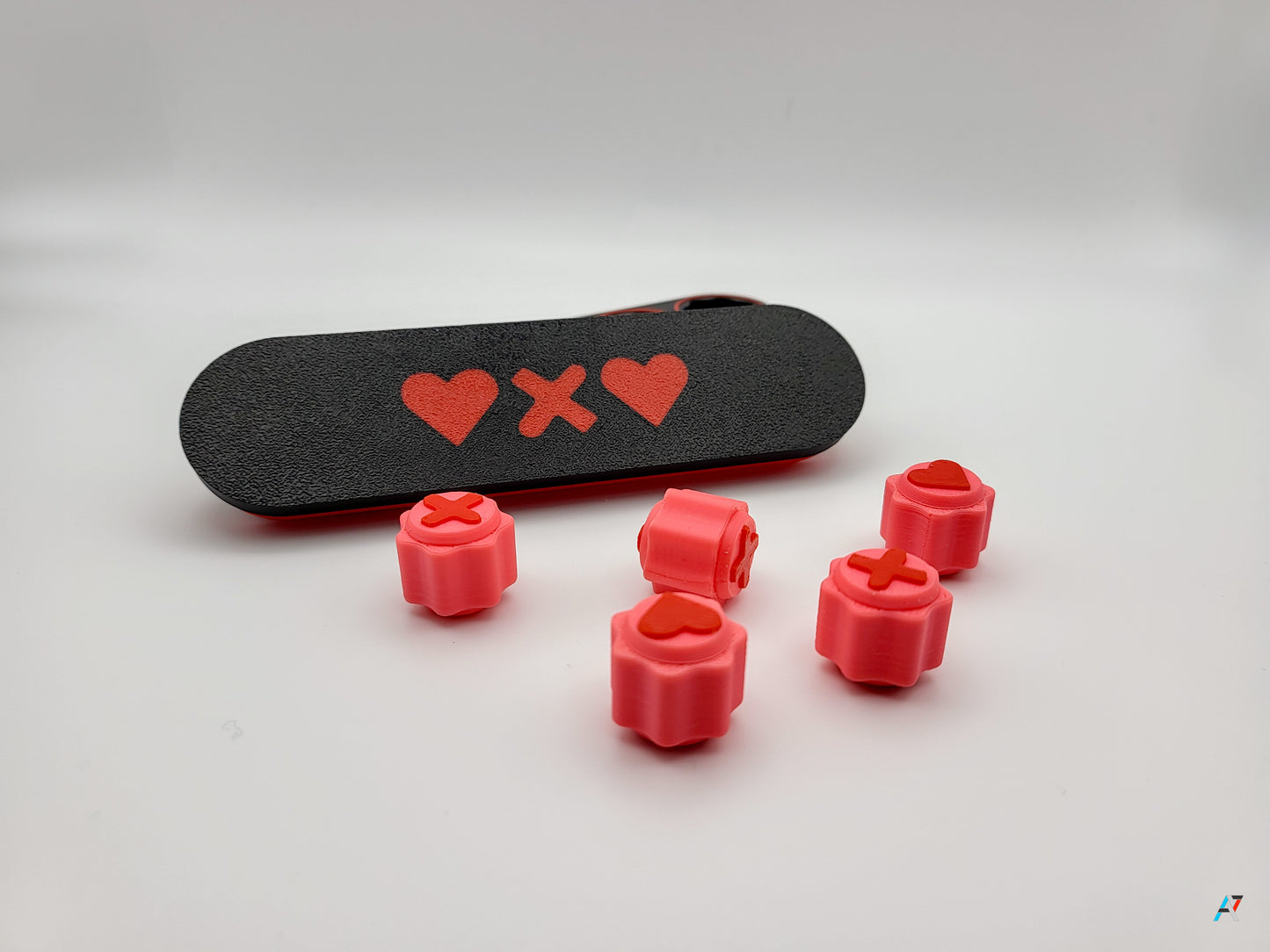 Limited Edition - Valentines Weighted Gonggi - Gong-Gi - (Traditional Korean jacks)