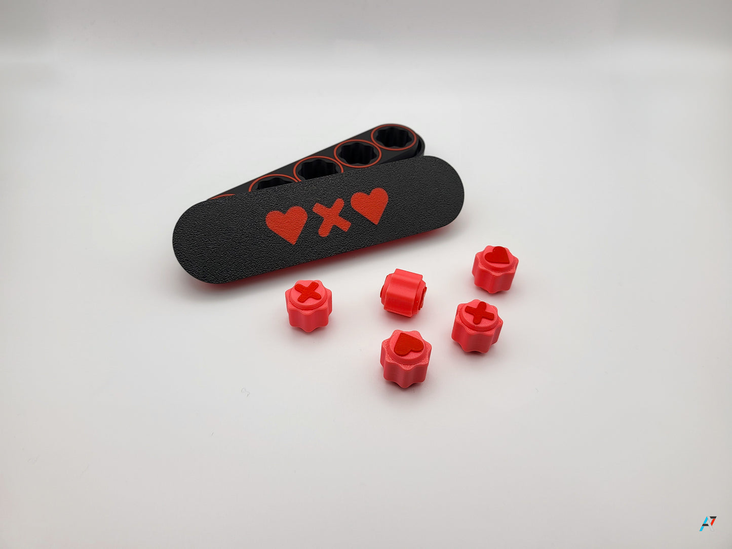 Limited Edition - Valentines Weighted Gonggi - Gong-Gi - (Traditional Korean jacks)