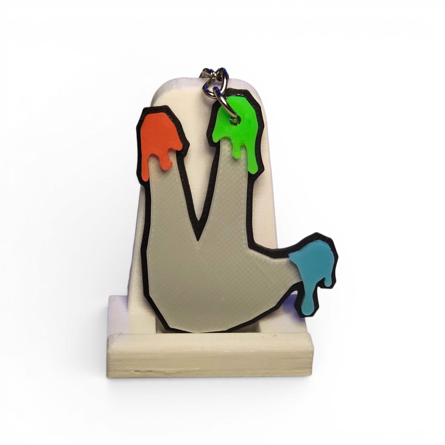 Gorilla Tag - Finger Painter Keychain Cosmetic - Fan Art