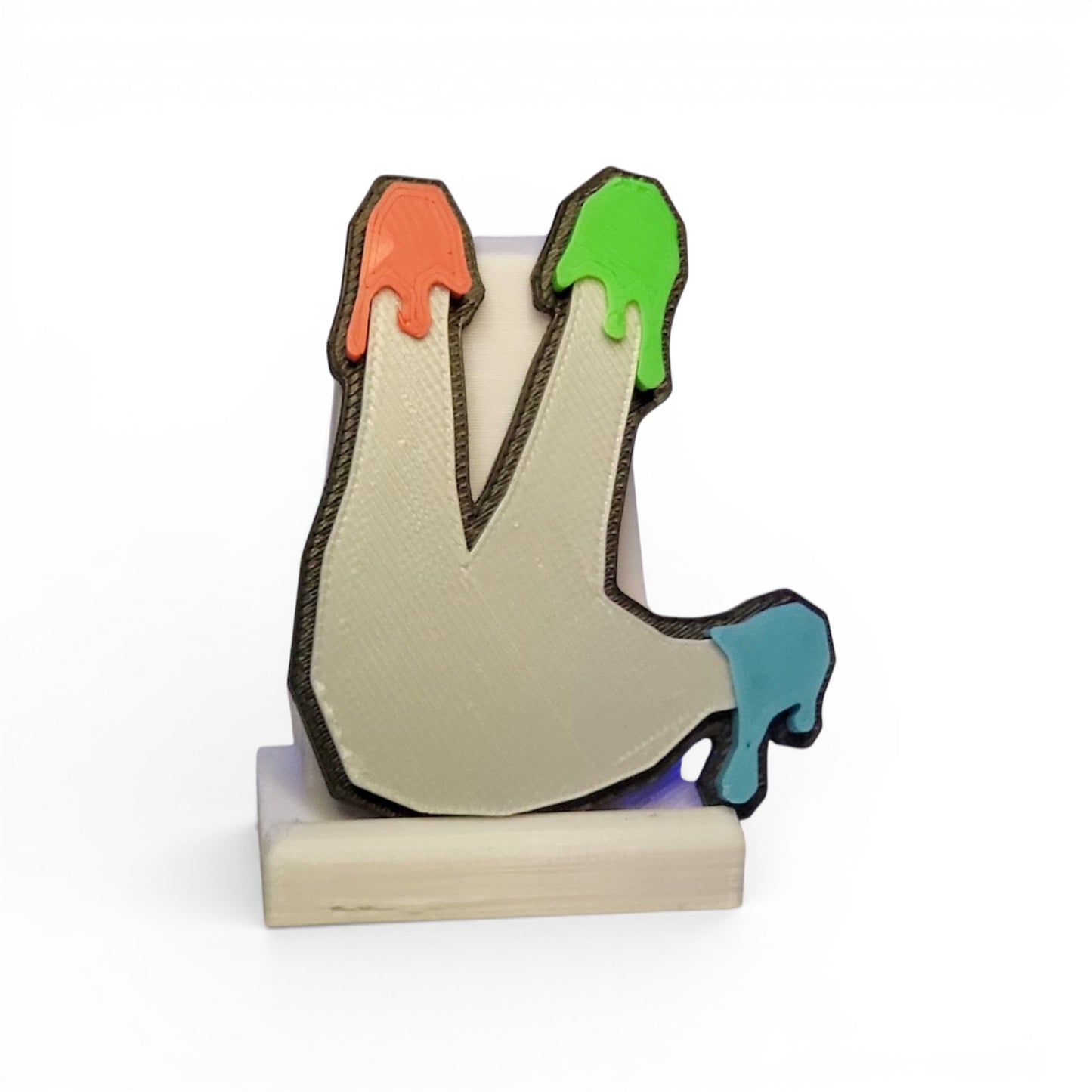 Gorilla Tag - Finger Painter Fridge Magnet - Fan Art