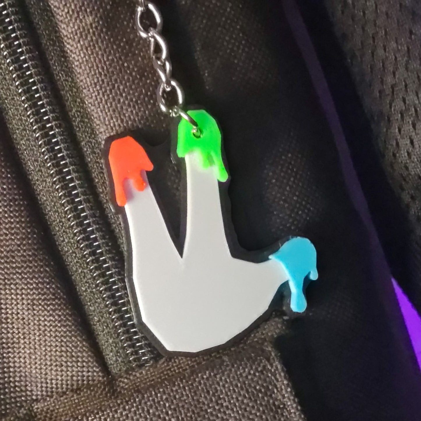 Gorilla Tag - Finger Painter Keychain Cosmetic - Fan Art