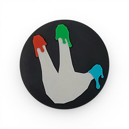Gorilla Tag - Finger Painter Badge Cosmetic - Fan Art