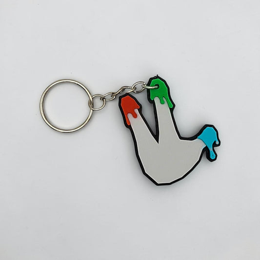 Gorilla Tag - Finger Painter Keychain Cosmetic - Fan Art