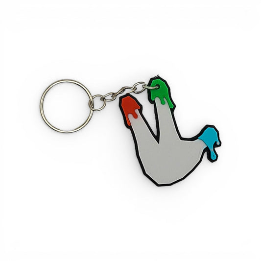 Gorilla Tag - Finger Painter Keychain Cosmetic - Fan Art