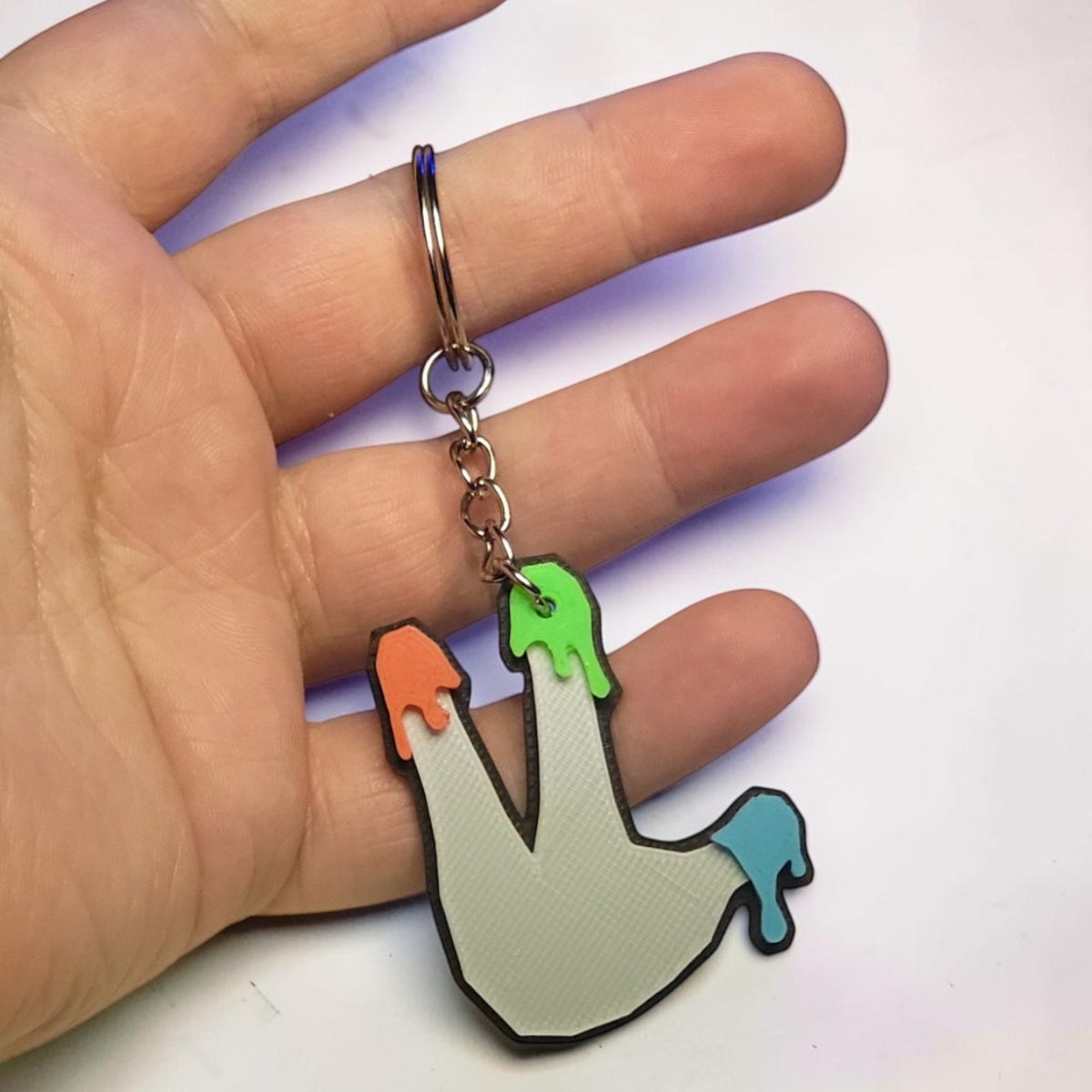 Gorilla Tag - Finger Painter Keychain Cosmetic - Fan Art