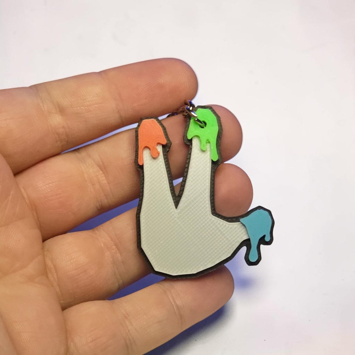 Gorilla Tag - Finger Painter Keychain Cosmetic - Fan Art