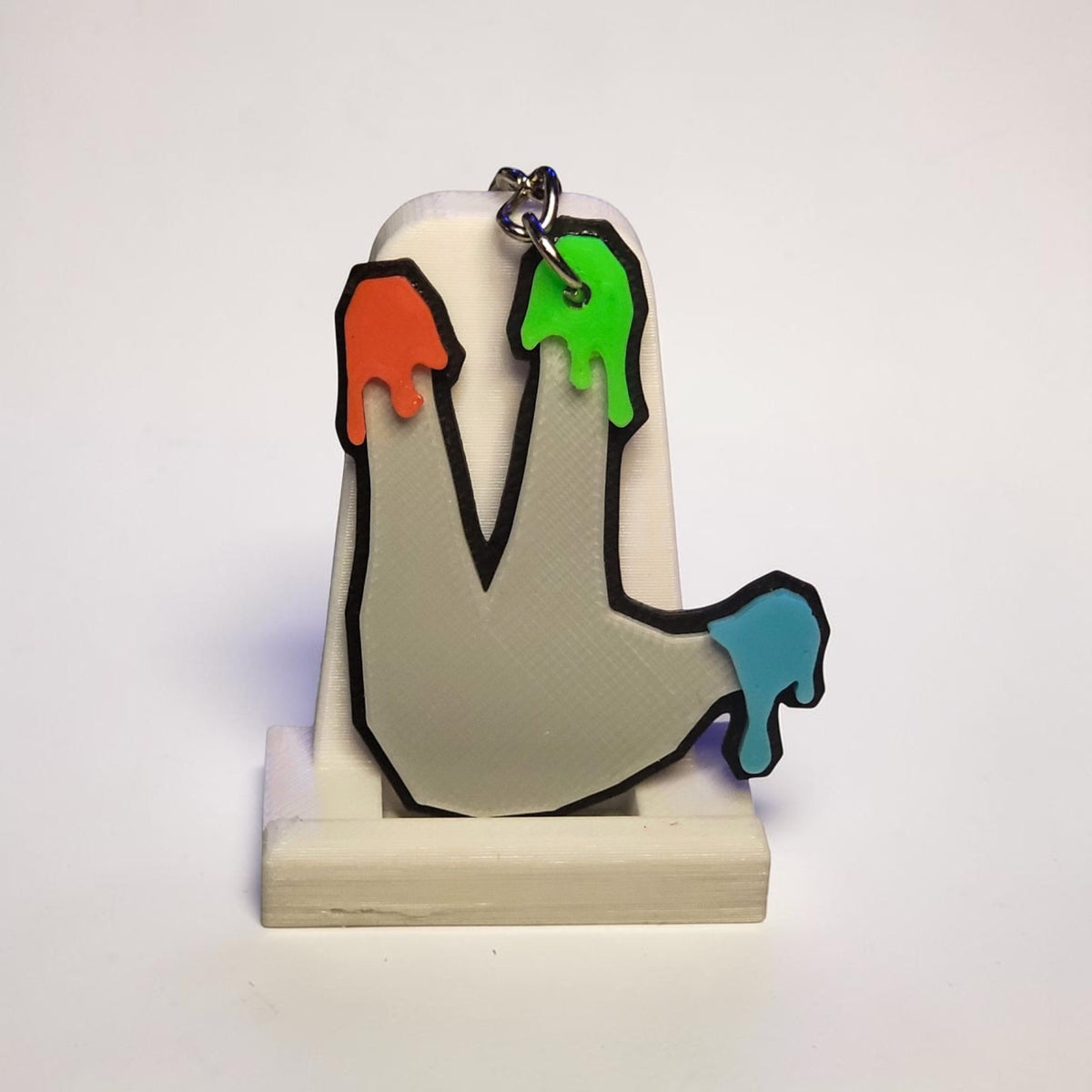 Gorilla Tag - Finger Painter Keychain Cosmetic - Fan Art