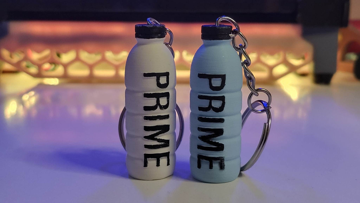 Prime bottle keychain (Physical version)