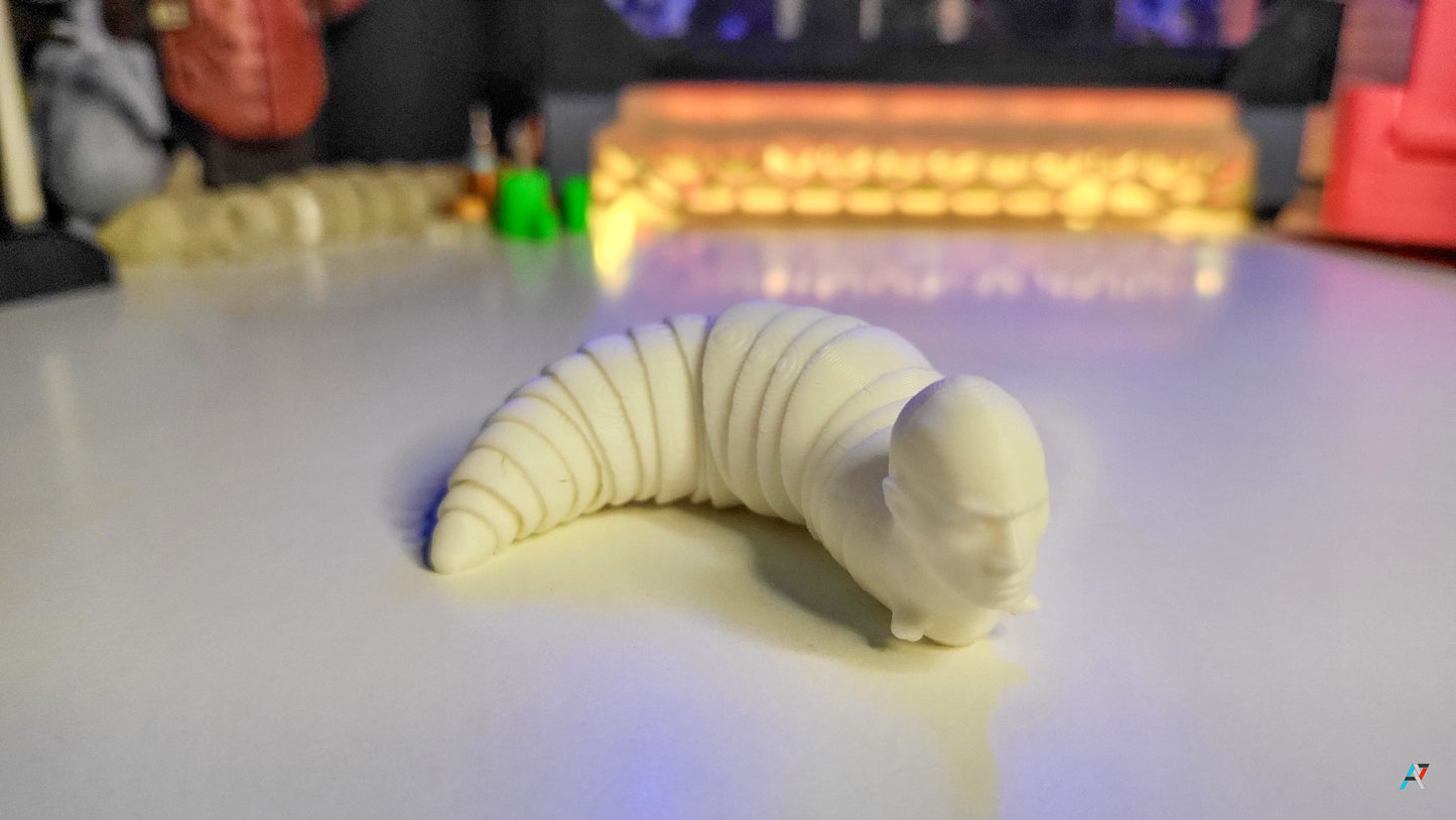 a white object sitting on top of a table