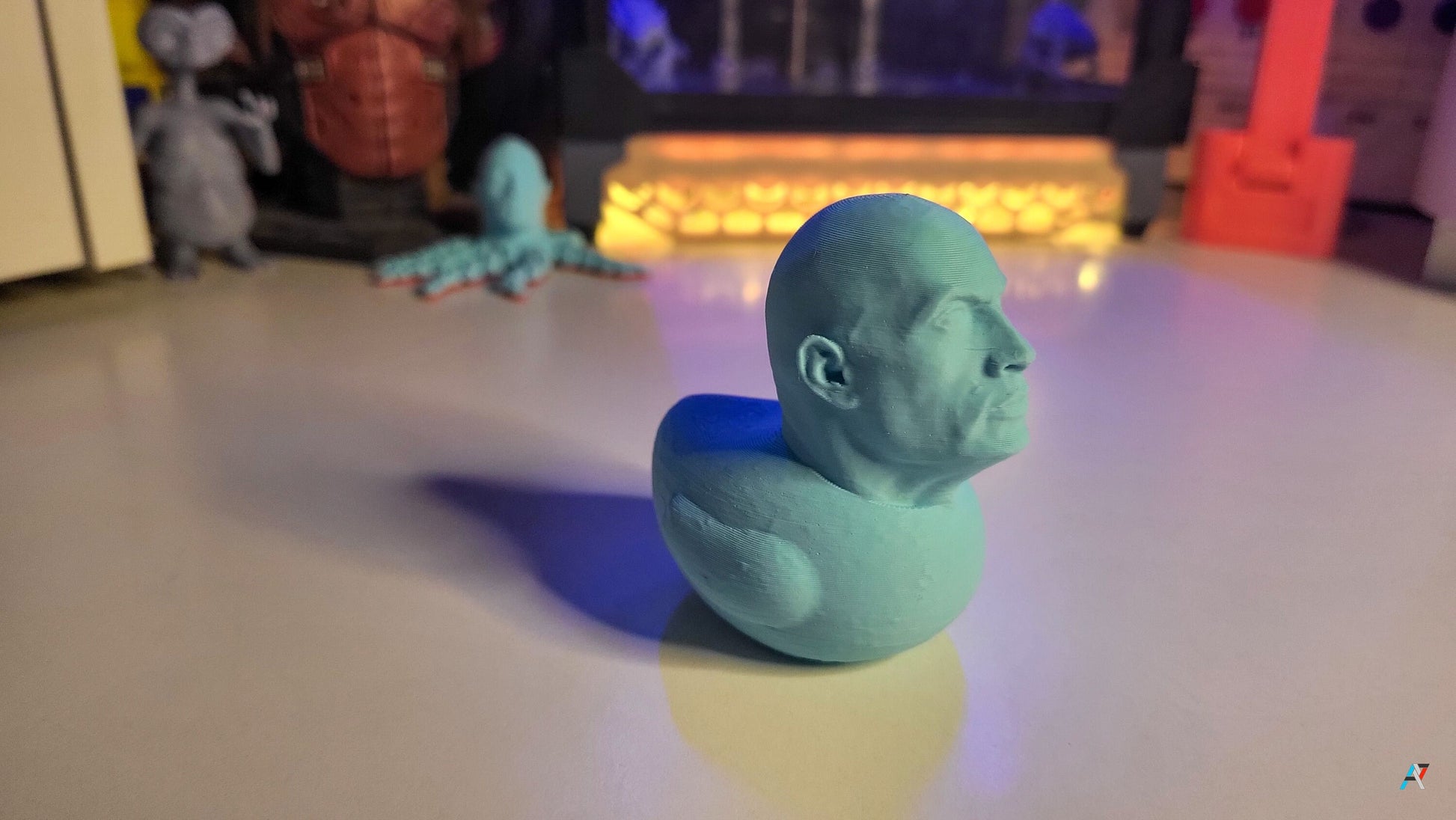 The Rock Duck Desk Toy - Stress Relieving