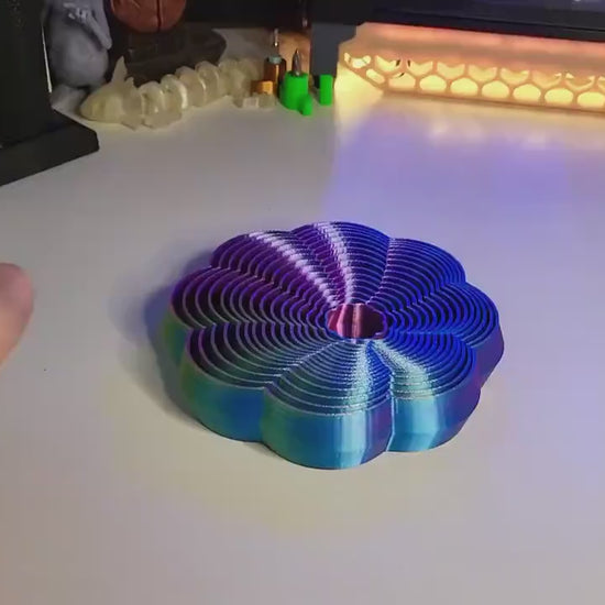 Fidget Tornado 3D Printed Cloud Sensory ASMR Desk Toy - Stress Relieving  Tinkering Tool