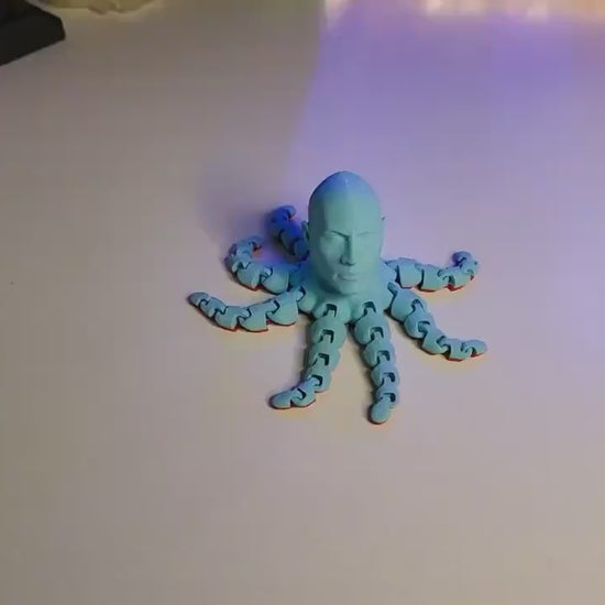 Dwayne Johnson Octopus Fidget Toy - Rocktopus - 2 Color Options